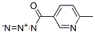 6-Methyl-3-pyridinecarbonyl azide