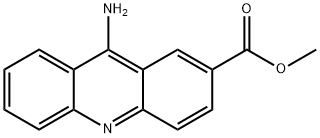 9-Amino-2-acridinecarboxylic acid methyl ester Struktur