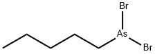 Pentyldibromoarsine Struktur