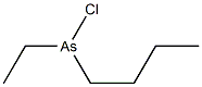 Butylchloroethylarsine Struktur