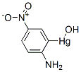 2-Amino-5-nitrophenyl(hydroxy)mercury(II) Struktur