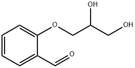 3-(o-Formylphenoxy)-1,2-propanediol Struktur