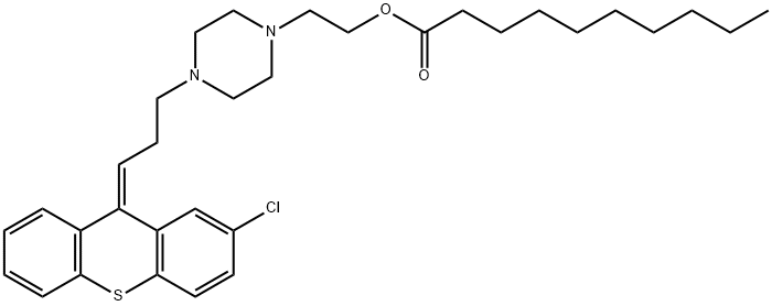 ZUCLOPENTHIXOL DECANOATE Struktur