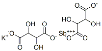 POTASSIUMANTIMONYTARTRATE Struktur