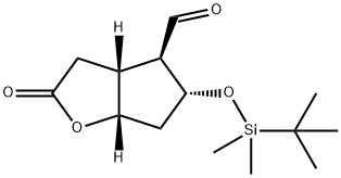 TBS-COREY LACTONE ALDEHYDE Struktur