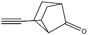 Bicyclo[2.2.1]heptan-7-one, 2-ethynyl-, exo- (9CI) Struktur