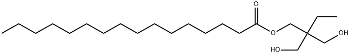 2,2-bis(hydroxymethyl)butyl palmitate Struktur