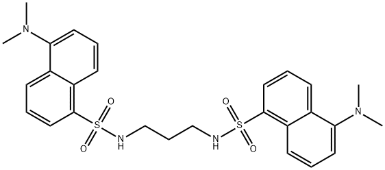 DIDANSYL-1,3-DIAMINOPROPANE Struktur