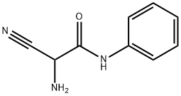 2-AMINO-2-CYANO-N-PHENYL-ACETAMIDE Struktur