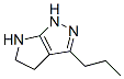 Pyrrolo[2,3-c]pyrazole,  1,4,5,6-tetrahydro-3-propyl- Struktur