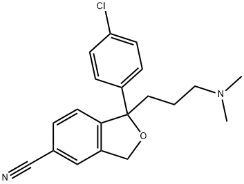 CHLOROCITALOPRAM Struktur