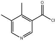 3-Pyridinecarbonyl chloride, 4,5-dimethyl- (9CI) Struktur