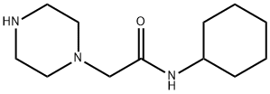 N-Cyclohexyl-2-piperazin-1-yl-acetamide price.