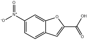 2-BENZOFURANCARBOXYLIC ACID, 6-NITRO- Struktur