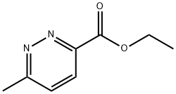 3-Pyridazinecarboxylicacid,6-methyl-,ethylester(9CI) Struktur