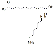 sebacic acid, compound with hexane-1,6-diamine (1:1) Struktur