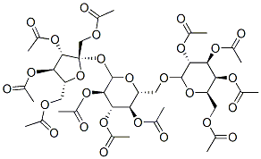 RAFFINOSE UNDECAACETATE Struktur