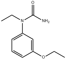 Urea, N-(3-ethoxyphenyl)-N-ethyl- (9CI) Struktur