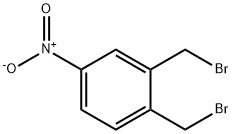 1,2-BIS(BROMOMETHYL)-4-NITROBENZENE Struktur