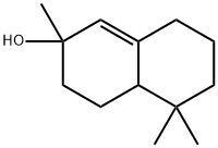 2,3,4,4a,5,6,7,8-octahydro-2,5,5-trimethyl-2-naphthol  Struktur