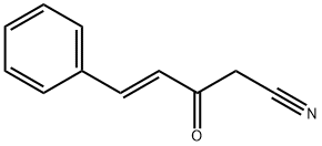 4-Pentenenitrile, 3-oxo-5-phenyl-, (E)- Struktur