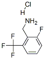 2-FLUORO-6-TRIFLUOROMETHYL-BENZYLAMINE HYDROCHLORIDE Struktur