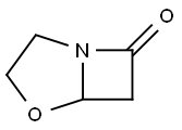 4-oxa-1-azabicyclo(3.2.0)heptan-7-one Struktur