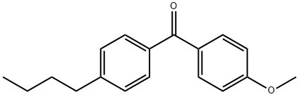 (4-BUTYLPHENYL)(4-METHOXYPHENYL)METHANONE Struktur