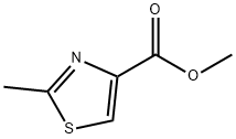 Methyl 2-Methylthiazole-4-carboxylate Struktur