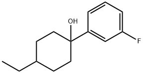 Cyclohexanol, 4-ethyl-1-(3-fluorophenyl)- (9CI) Struktur