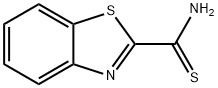 2-Benzothiazolecarbothioamide(9CI) Struktur