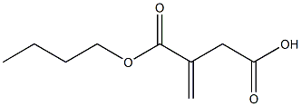 ITACONIC ACID MONO-N-BUTYL ESTER Struktur