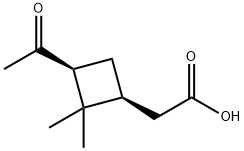 2-((1S,3S)-3-Acetyl-2,2-Dimethylcyclobutyl)Acetic Acid price.