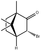 S-(-)-3-Bromocamphor Struktur