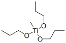 Titanium, methyltripropoxy- Struktur