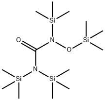 Urea, tris(trimethylsilyl)((trimethylsilyl)oxy)- Struktur