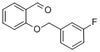 2-(3-FLUORO-BENZYLOXY)-BENZALDEHYDE Struktur