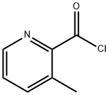 2-Pyridinecarbonyl chloride, 3-methyl- (9CI) Struktur