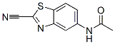 Acetamide, N-(2-cyano-5-benzothiazolyl)- (9CI) Struktur