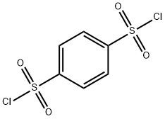 1,4-Benzenedisulfonyl dichloride Struktur