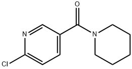 2-chloro-5-(piperidin-1-ylcarbonyl)pyridine Struktur