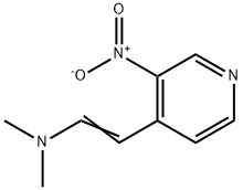 N,N-diMethyl-2-(3-nitropyridin-4-yl)ethenaMine Struktur