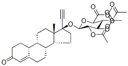 Norethindrone β-D-Glucuronide Struktur