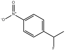 Benzene,  1-(1-fluoroethyl)-4-nitro- Struktur