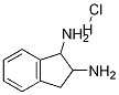 2,3-Dihydro-1H-indene-1,2-diamine hydrochloride Struktur