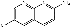 6-CHLORO-1,8-NAPHTHYRIDIN-2-AMINE Struktur