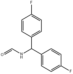 Formamide, N-[bis(4-fluorophenyl)methyl]- Struktur