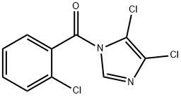 (2-CHLOROPHENYL)(4,5-DICHLORO-1H-IMIDAZOL-1-YL)METHANONE Struktur