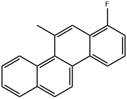 7-Fluoro-5-methylchrysene Struktur