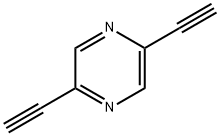 Pyrazine, 2,5-diethynyl- (9CI) Struktur